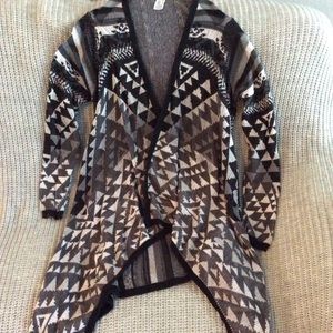 Mossimo long hi low sweater. Used. Good cond